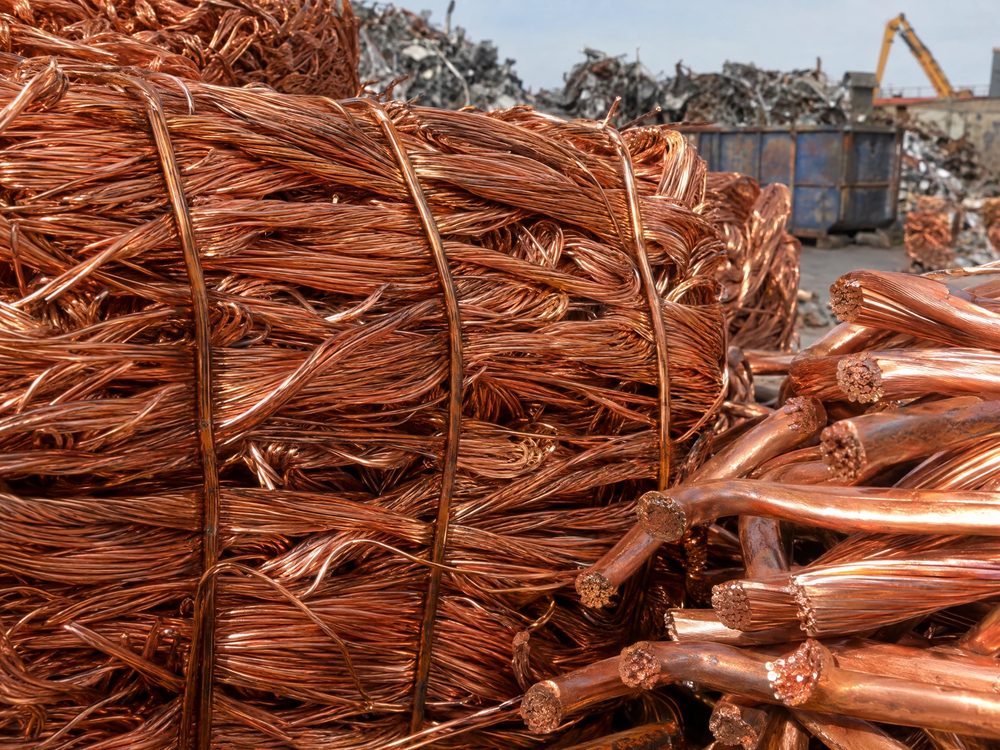 Fios e cabos de cobre para compra e venda